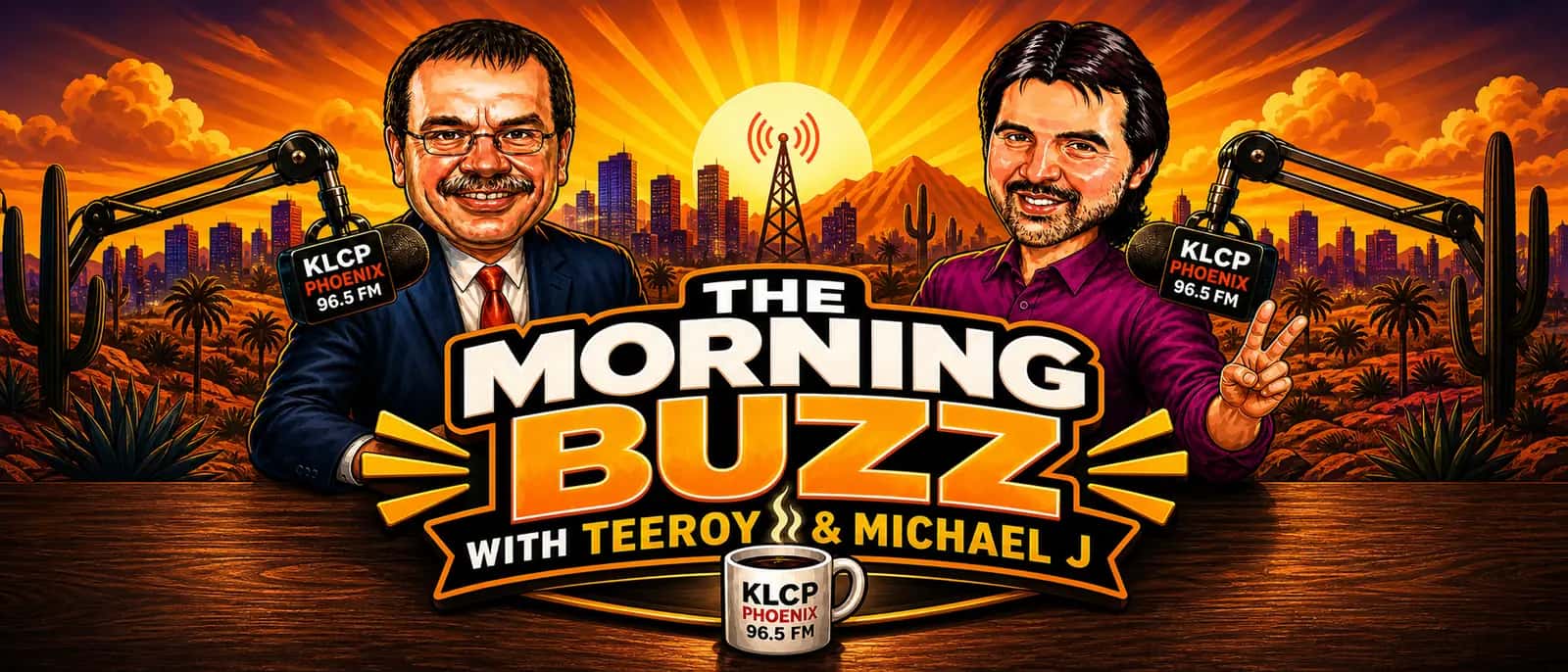 The Morning BUZZ with Teeroy and Michael J