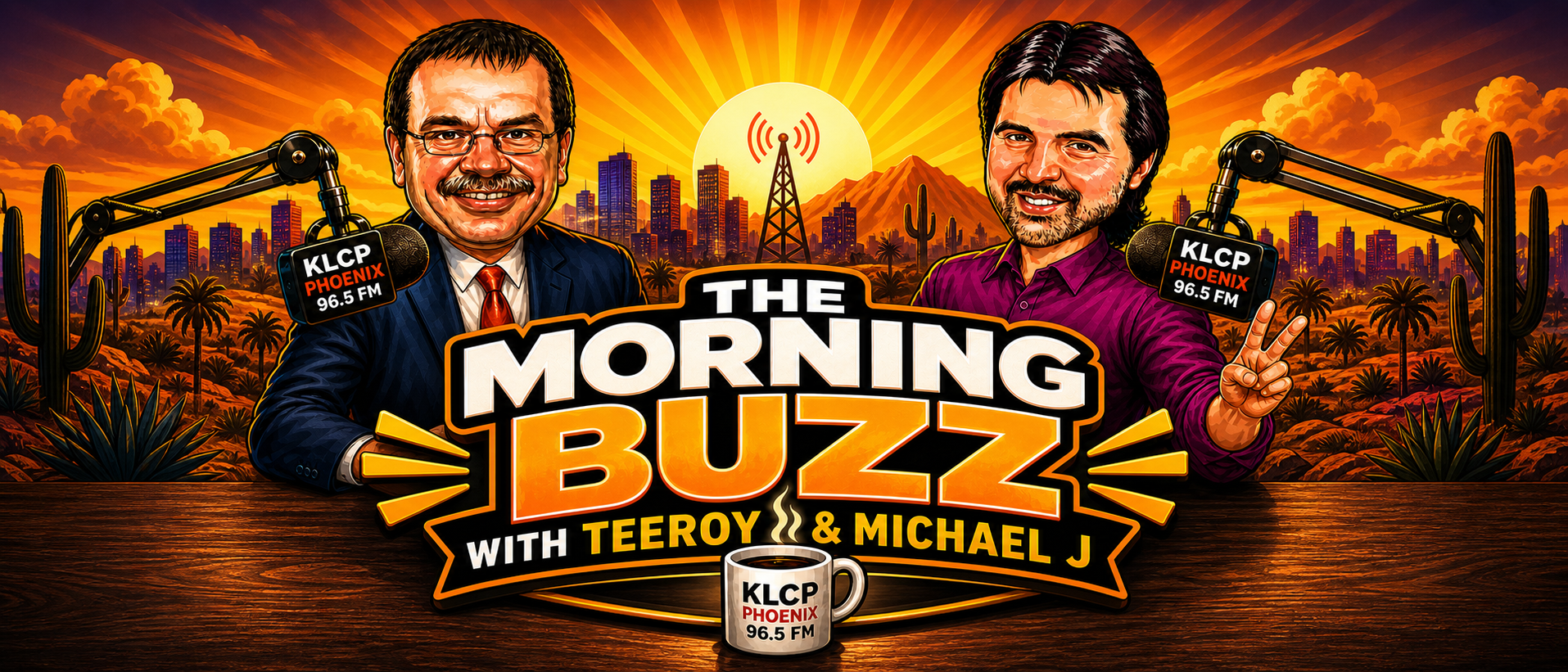 The Morning BUZZ with Teeroy and Michael J